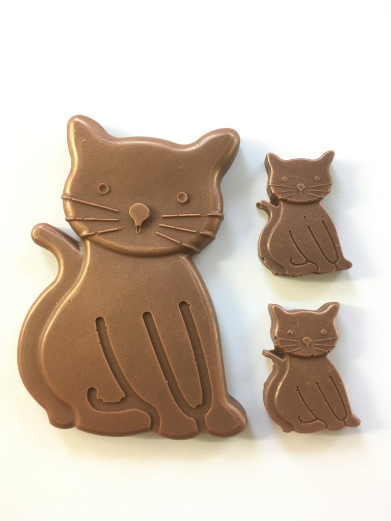 Cat Milk Chocolate Iguana Chocolate