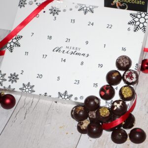 Dark chocolate Christmas Advent calendar – vegan friendly – Pre-order