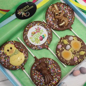 Milk chocolate Easter lollipops set – pre order