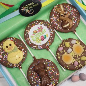 Milk chocolate Easter lollipops set – pre order