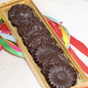 Milk Chocolate Flowers