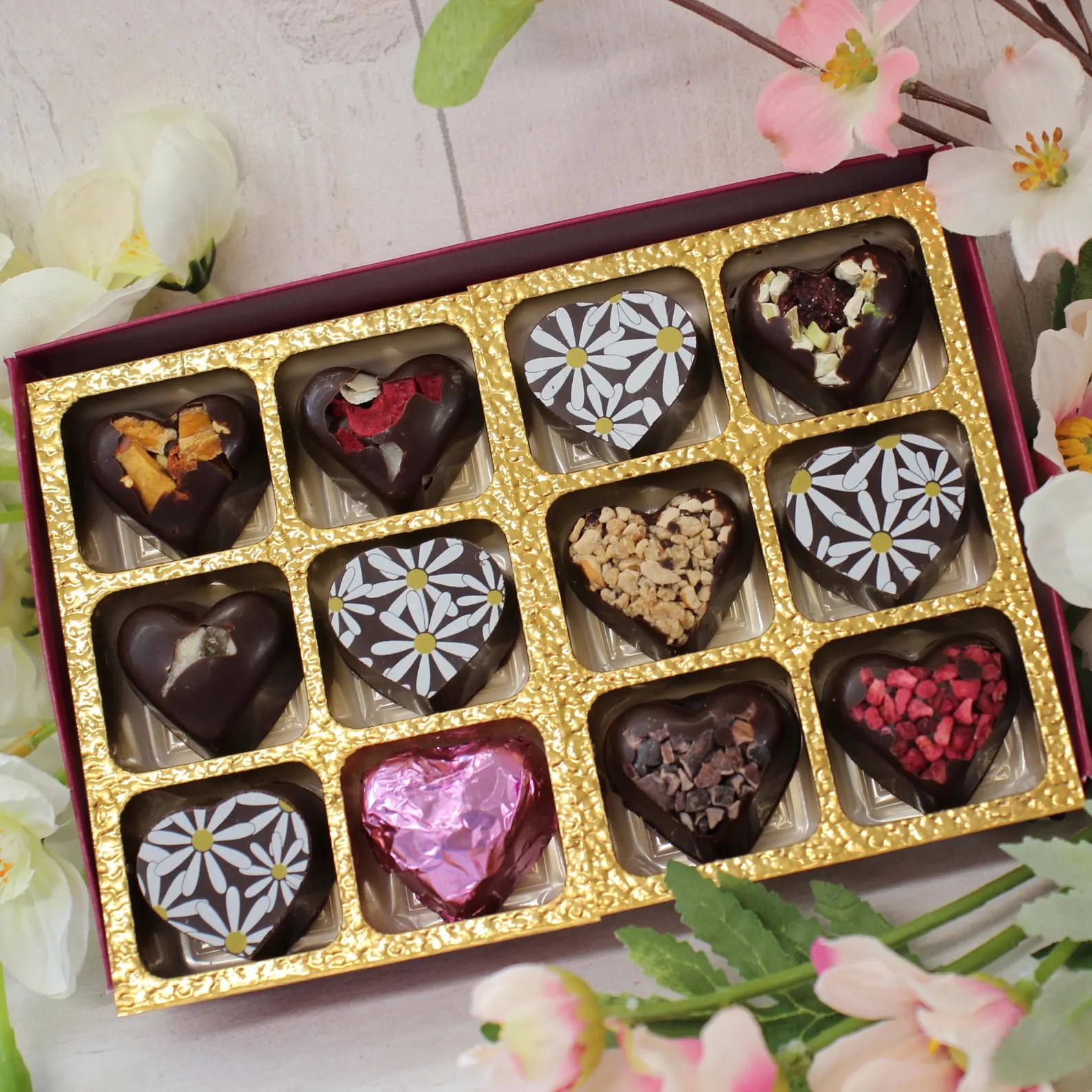 Dark Chocolate Heart Gift Box – Accidentally Vegan - Image 3
