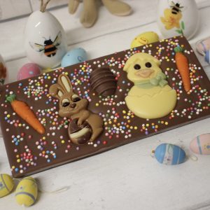 Cute Easter Milk Chocolate Bar